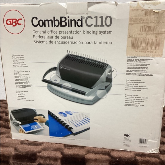 New! GBC General office presentation binding system - Picture 3 of 5